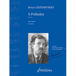 Partition 5 PRÉLUDES OP.44 Borys Lyatoshynsky