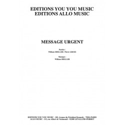 Partition MESSAGE URGENT William SHELLER
