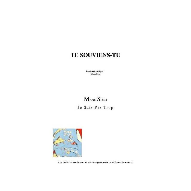 TE SOUVIENS-TU
