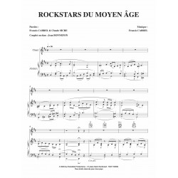 Partition ROCKSTARS DU MOYEN ÂGE Francis CABREL
