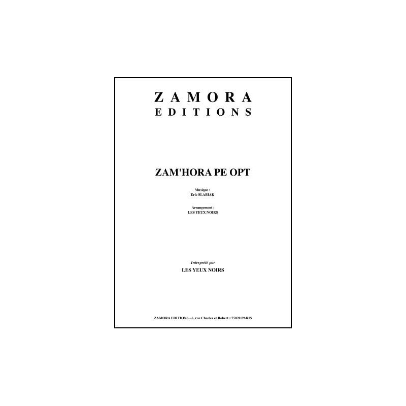 ZAM'HORA PE OPT