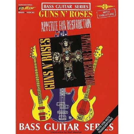 GUNS N' ROSES - APPETITE FOR DESTRUCTION (BASS TAB)