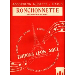 Partition RONCHONETTE de Gus VISEUR et Géo ANDY