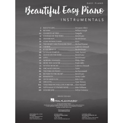 Songbook BEAUTIFUL EASY PIANO INSTRUMENTALS