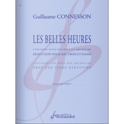 Partition LES BELLES HEURES Guillaume Connesson