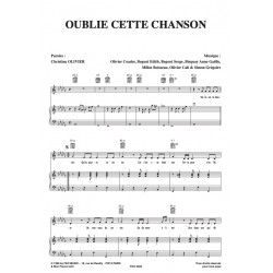 Partition OUBLIE CETTE CHANSON LES TÊTES RAIDES