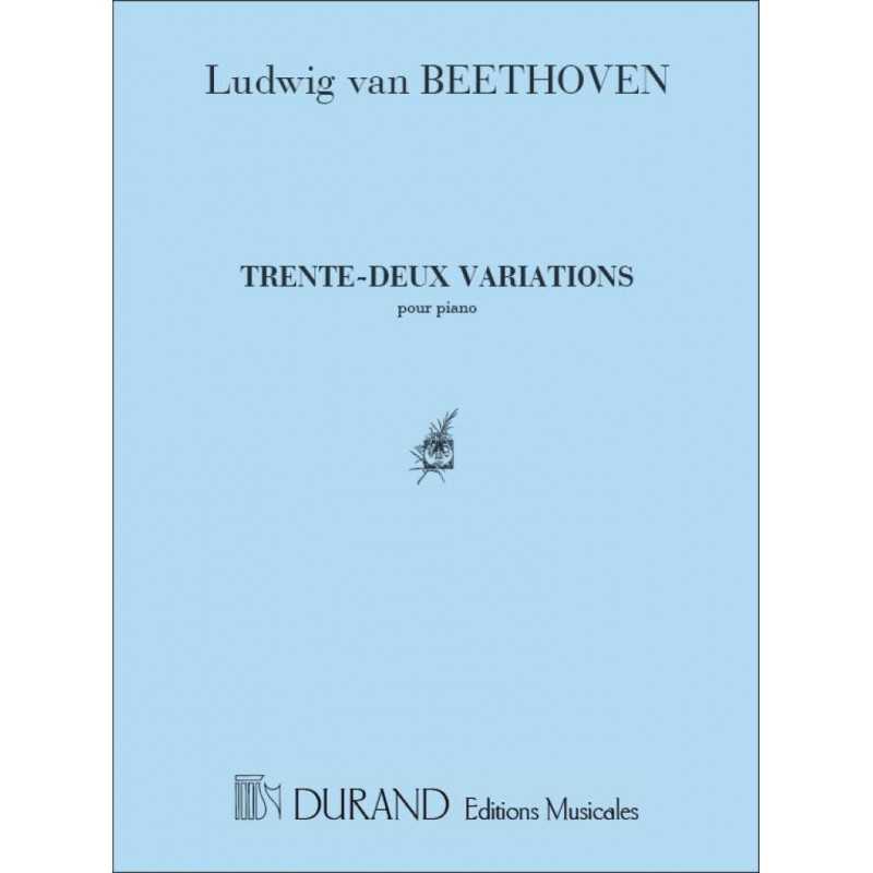 32 VARIATIONS PIANO