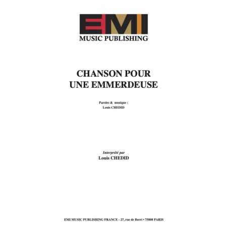 CHANSON POUR UNE EMMERDEUSE