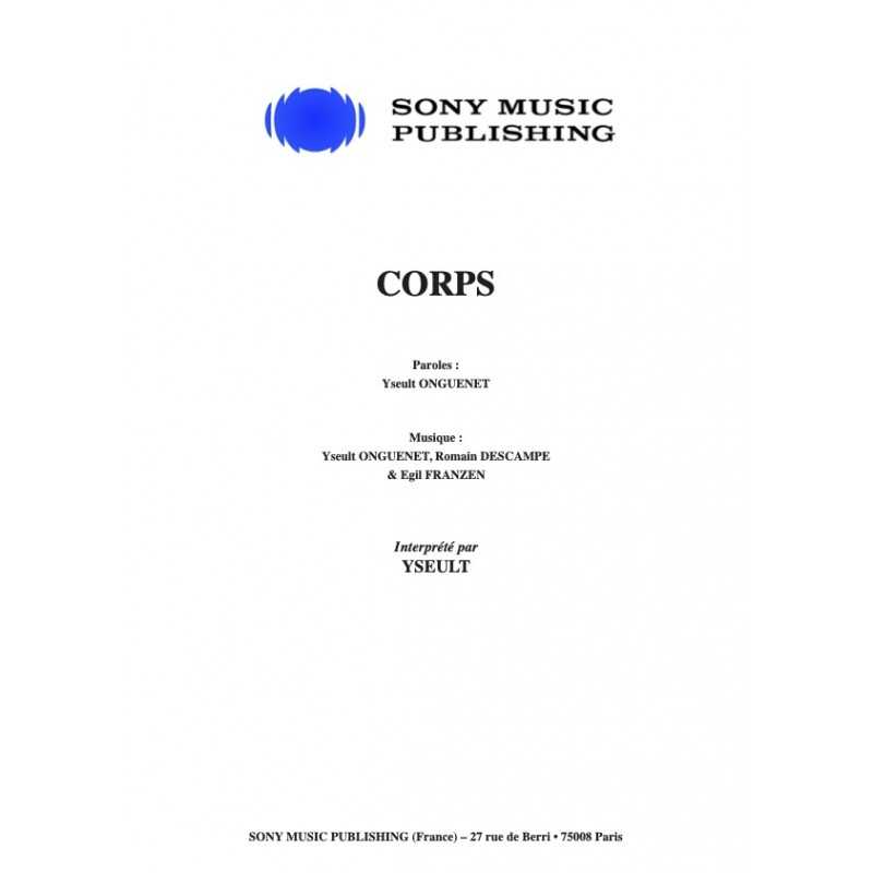 Partition CORPS YSEULT PDF