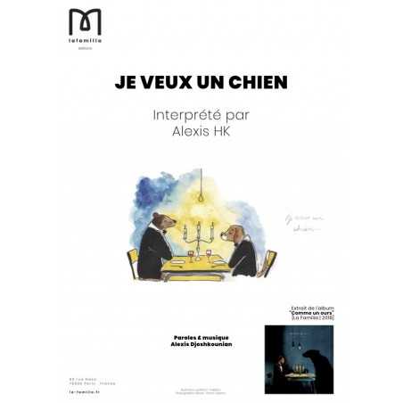 JE VEUX UN CHIEN