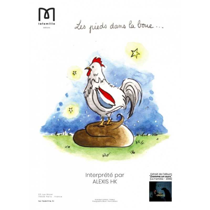 Partition LES PIEDS DANS LA BOUE Alexis HK