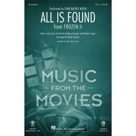 ALL IS FOUND (SSA)