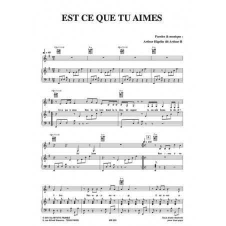 EST-CE QUE TU AIMES