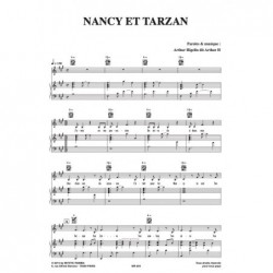 Partition NANCY ET TARZAN Arthur H