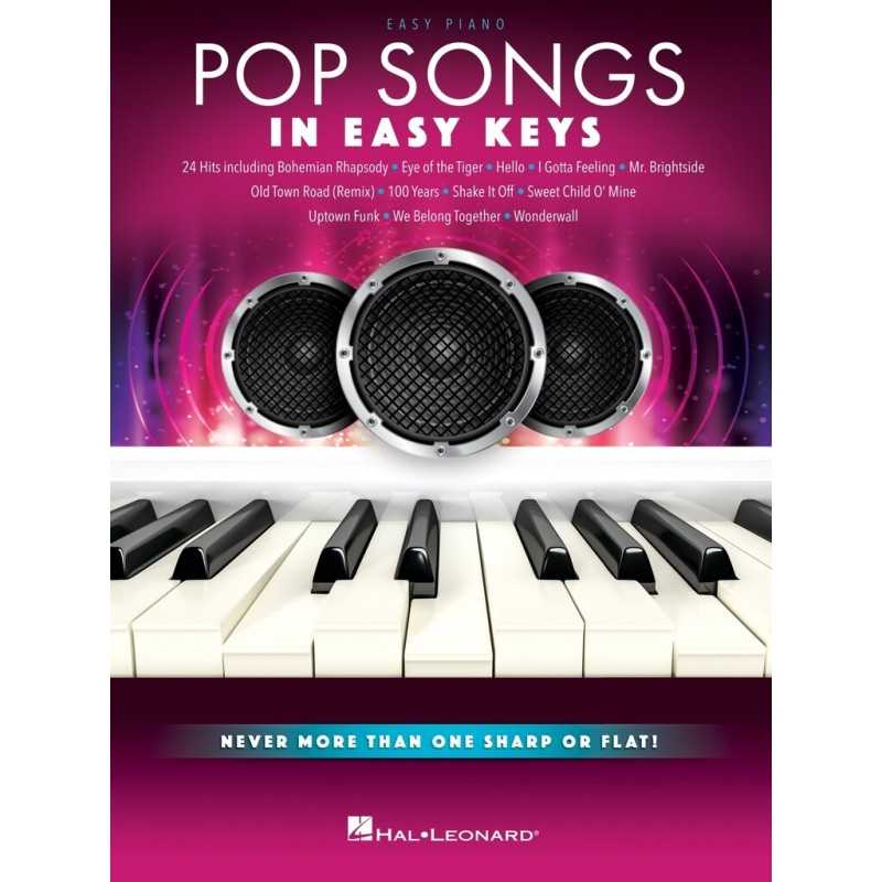 POP SONGS - IN EASY KEYS