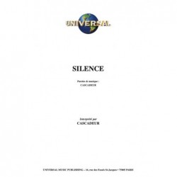 Partition SILENCE CASCADEUR