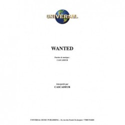 Partition WANTED CASCADEUR