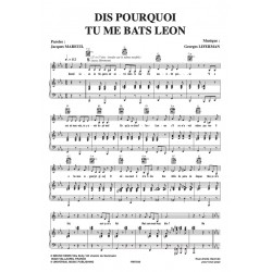 DIS POURQUOI TU ME BATS LÉON by Annie CORDY