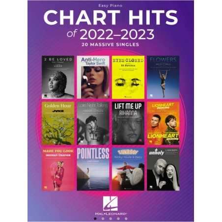 CHART HITS OF 2022-2023 (EASY PIANO)