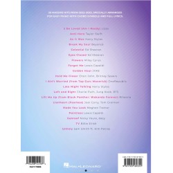 CHART HITS OF 2022-2023 (EASY PIANO)