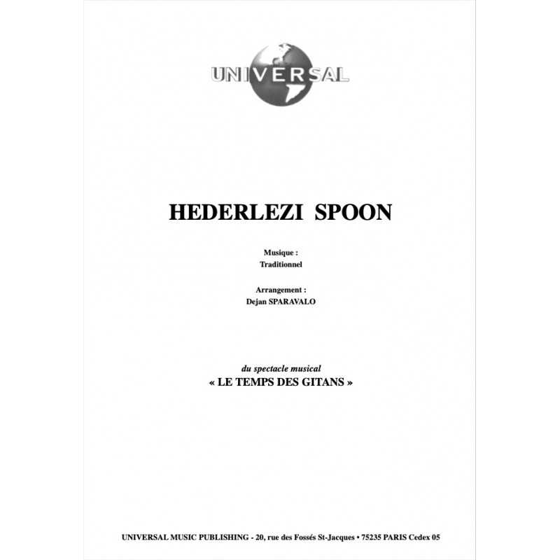 HEDERLEZI  SPOON EDERLEZI Goran BREGOVIC Emir KUSTURICA