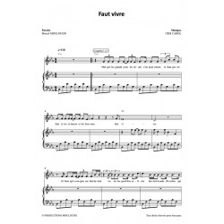 Partition FAUT VIVRE MOULOUDJI