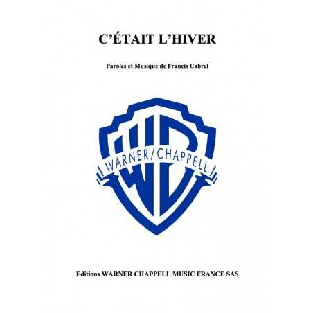 C'ÉTAIT L'HIVER