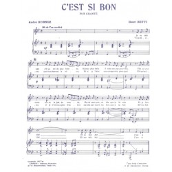 partition C'EST SI BON