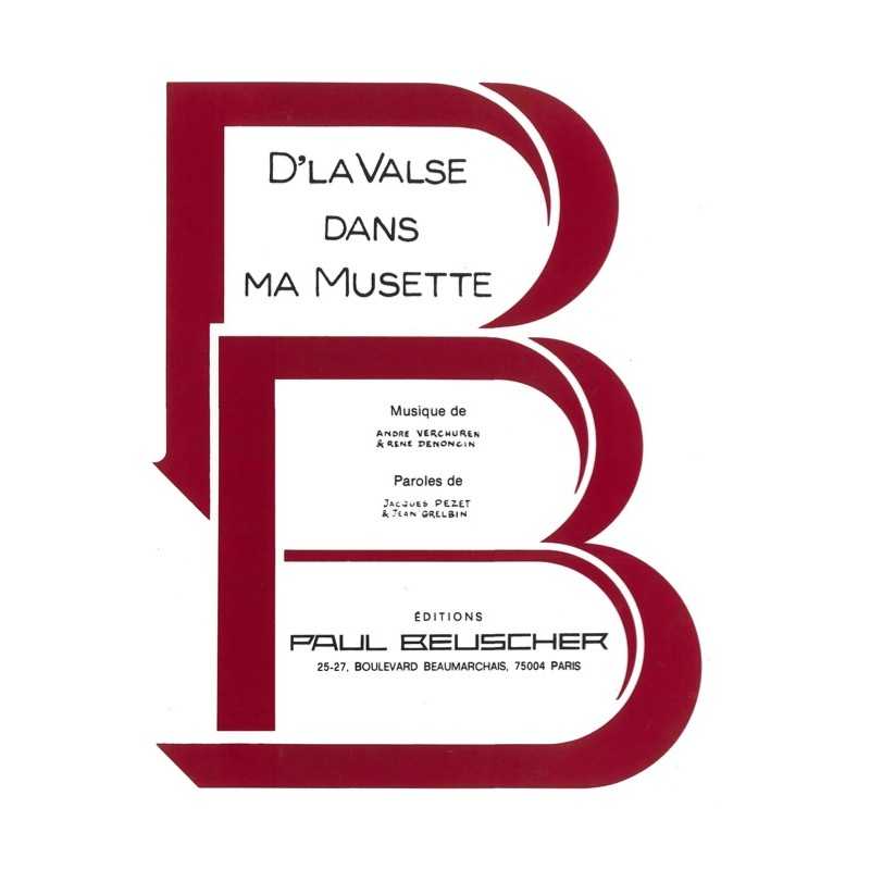 sheet music D'LA VALSE DANS MA MUSETTE
