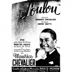 Partition LOULOU Maurice CHEVALIER