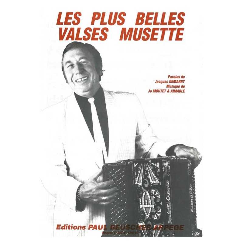 Partition LES PLUS BELLES VALSES MUSETTE AIMABLE