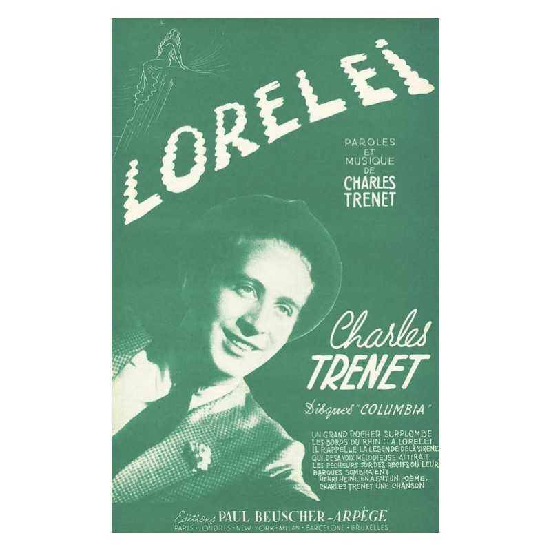 Partition LORELEI Charles TRENET