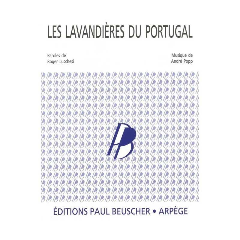 Partition LES LAVANDIERES DU PORTUGAL Luis MARIANO