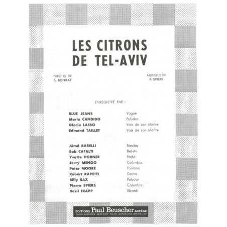 LES CITRONS DE TEL AVIV