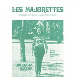 Partition LES MAJORETTES Barbara SUISSA