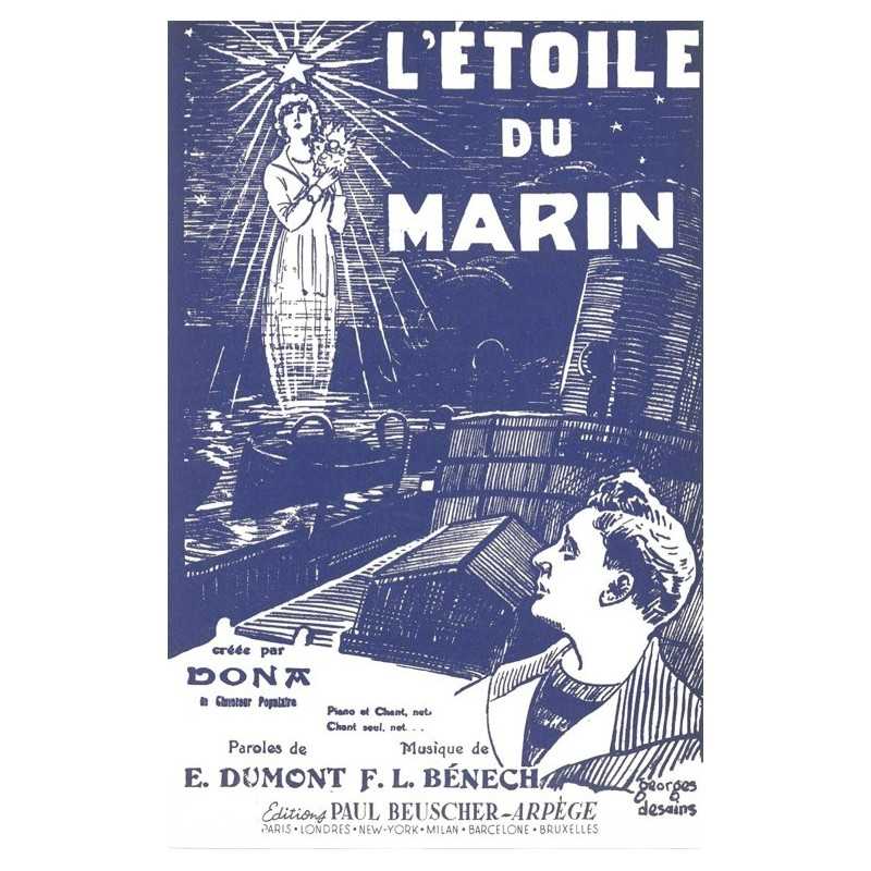 Partition L'ETOILE DU MARIN Gaston DONA