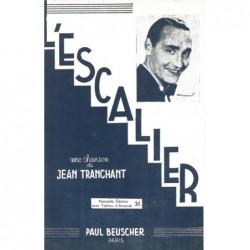 Partition L'ESCALIER Jean TRANCHANT