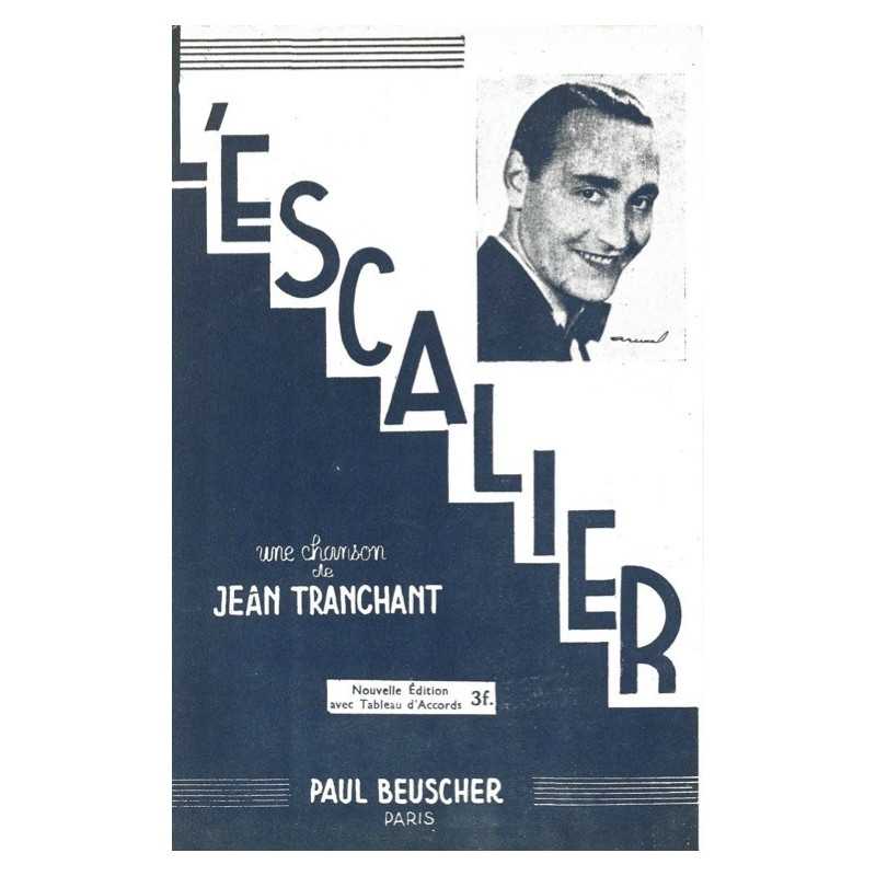 Partition L'ESCALIER Jean TRANCHANT