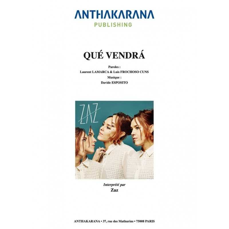 Partition QUE VENDRA