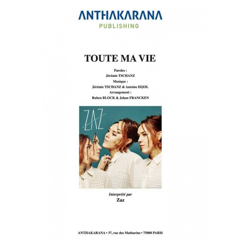 Partition TOUTE MA VIE