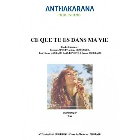 CE QUE TU ES DANS MA VIE