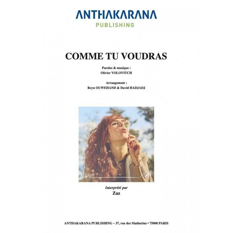 Partition COMME TU VOUDRAS