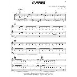 Partition VAMPIRE Olivia Rodrigo