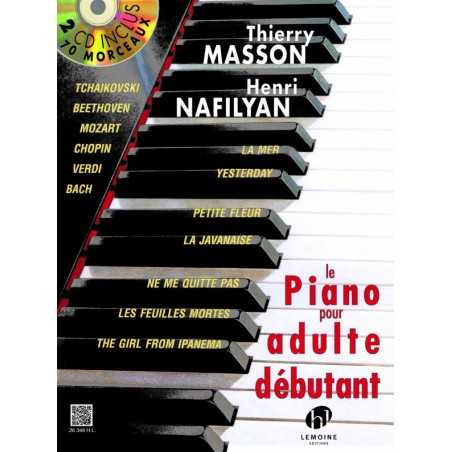 LE PIANO POUR ADULTE DÉBUTANT (+2CD)