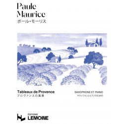 Sheet music TABLEAUX DE PROVENCE Paule MAURICE