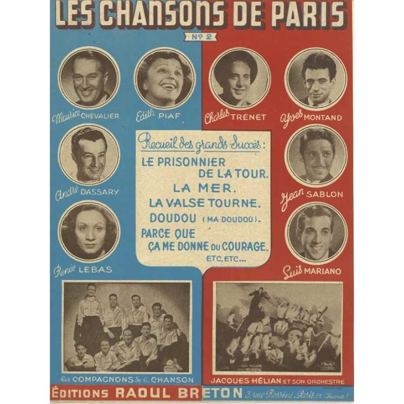 LES CHANSONS DE PARIS N°2