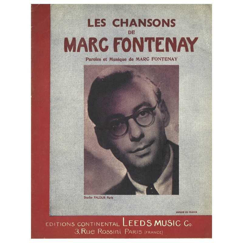 LES CHANSONS DE MARC FONTENAY