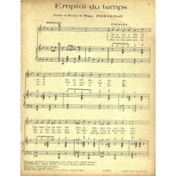LES CHANSONS DE MARC FONTENAY