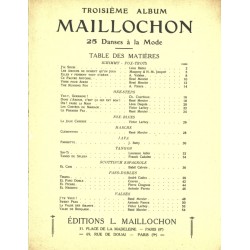 TROISIÈME ALBUM MAILLOCHON