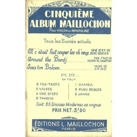 CINQUIÈME ALBUM MAILLOCHON